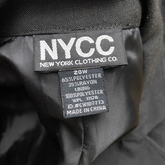 NYCC New York Clothing Company Plus Size Blazer - Picture 8 of 15